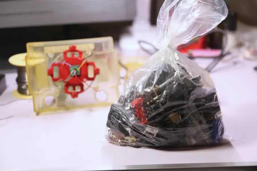 bag of recovered components