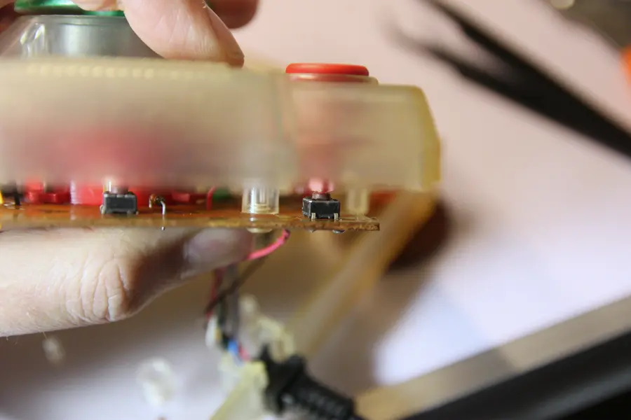 problem with new buttons