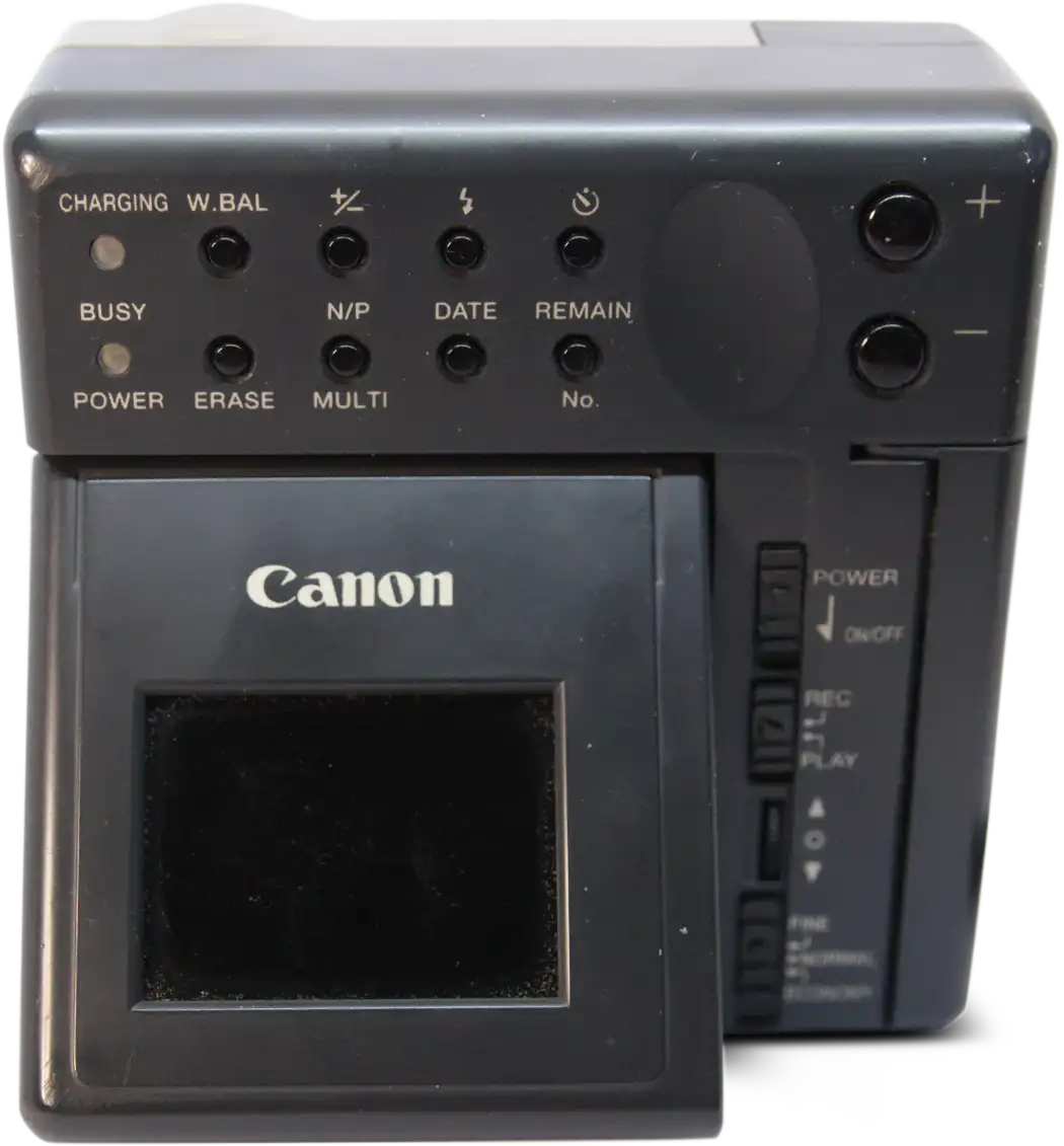 Canon Powershot 350 rear