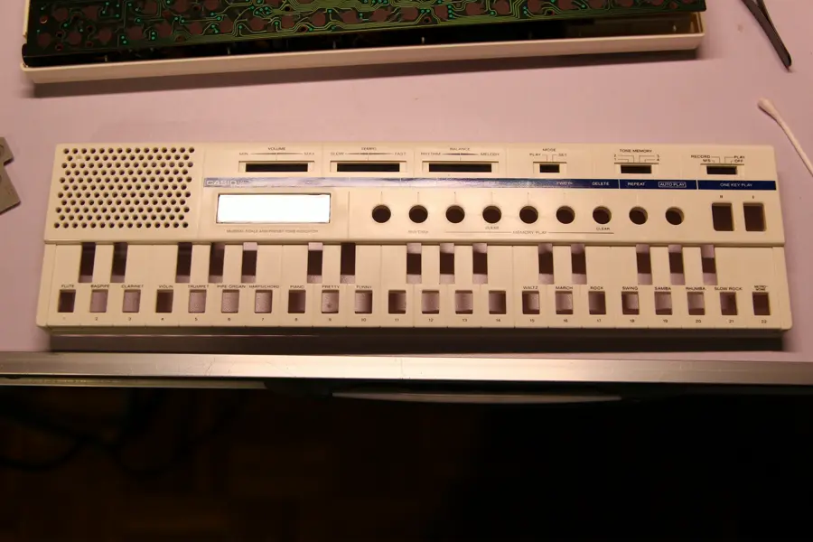 Casio VL-5 cleaned top part