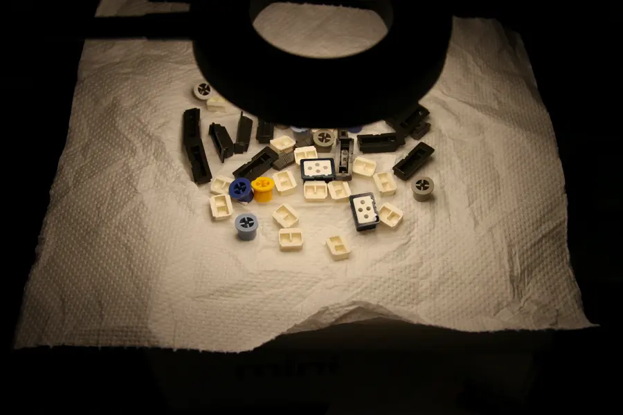 Casio VL-5 drying buttons