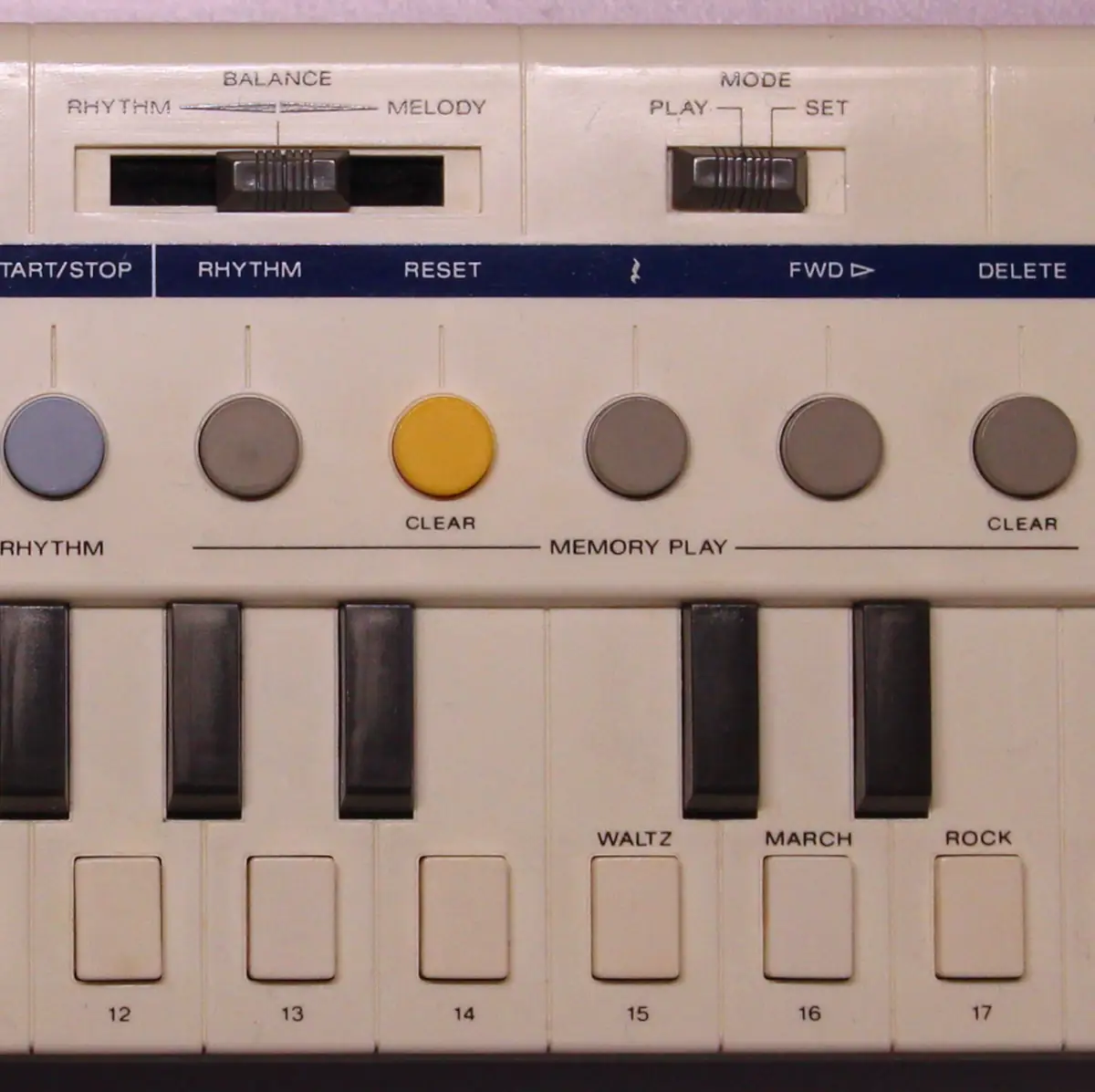 Casio VL-5 detail after cleaning