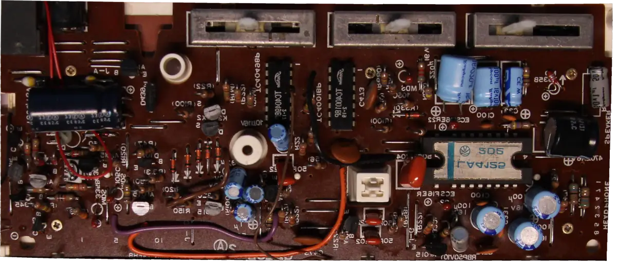 Casio VL-5 PCB front